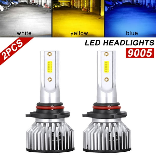 Combo LED Headlight Bulb 9005 9006 for Honda Civic 2004-2013 High Low Beam 6000K